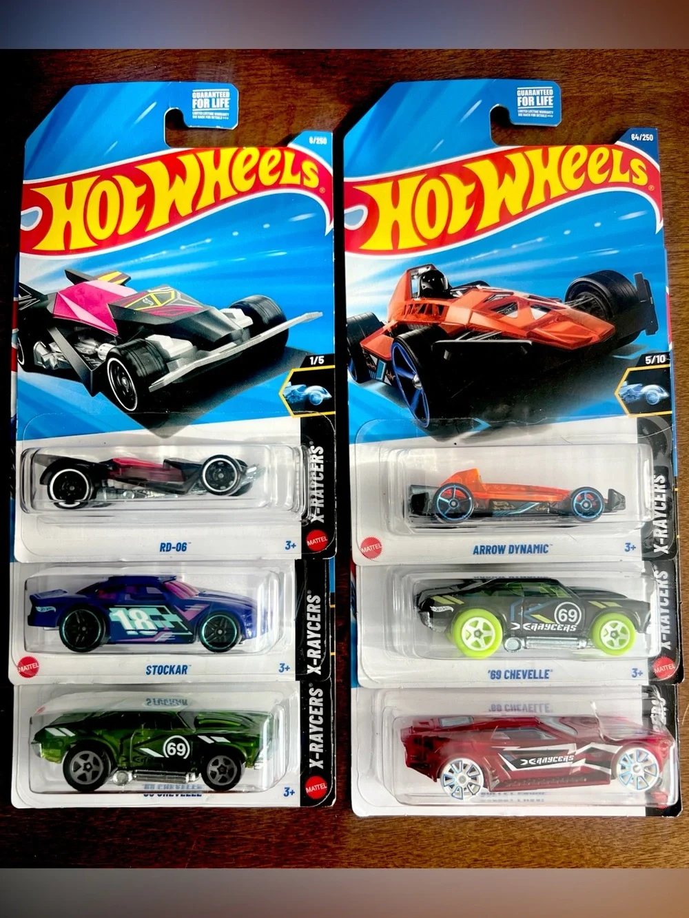 Hot Wheels X Racers - Pack of 6 Assorted